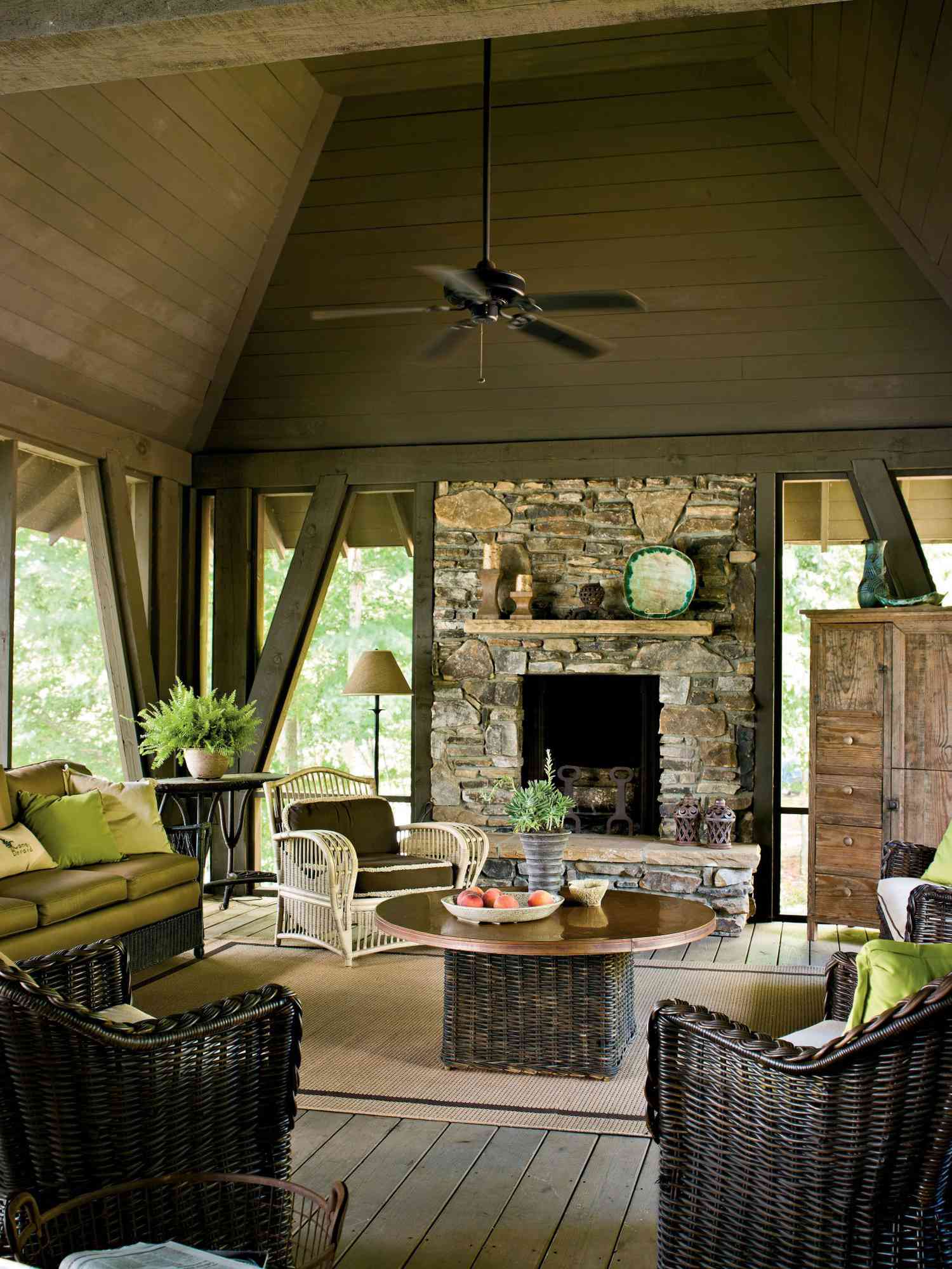 Elegant wallpaper feature wall installation in a Minnesota home